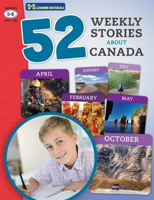 52 Weekly Nonfiction Stories About Canada Grades 5-6 Subscription