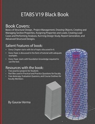 ETABS V19 Black Book Subscription