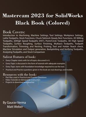 Mastercam 2023 for SolidWorks Black Book (Colored)