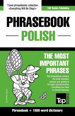 English-Polish phrasebook and 1500-word dictionary