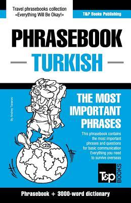 English-Turkish phrasebook and 3000-word vocabulary