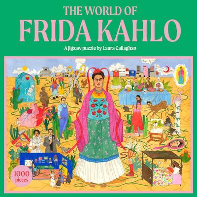 The World of Frida Kahlo 1000 Piece Puzzle: A Jigsaw Puzzle