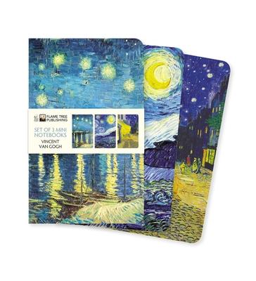 Vincent Van Gogh Set of 3 Mini Notebooks