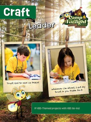Vacation Bible School (Vbs) 2024 Camp Firelight Craft Leader: A Summer Camp Adventure with God