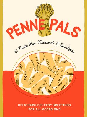 Penne Pals: 12 Pasta Pun Notecards & Envelopes