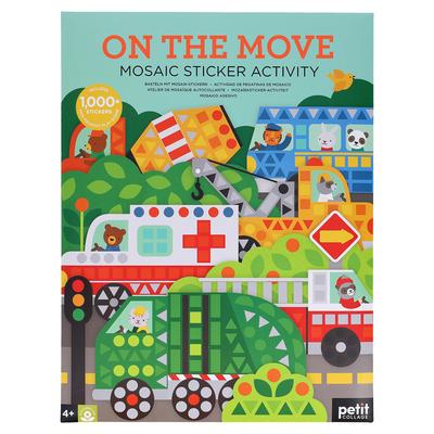 Mosaic Sticker Activity: On the Move Subscription