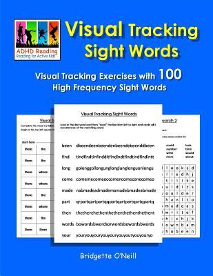 Visual Tracking Sight Words: Visual Tracking Exercises with 100 High Frequency Sight Words