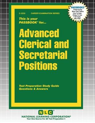 Advanced Clerical and Secretarial Positions