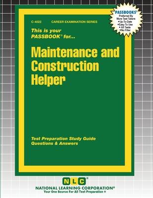 Maintenance and Construction Helper Subscription