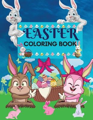 Easter Coloring Book 50 amazing Designs for Kids in Large Print: A Collection of Fun and Easy Happy Easter Eggs Coloring Pages for Kids Makes a perfec Subscription