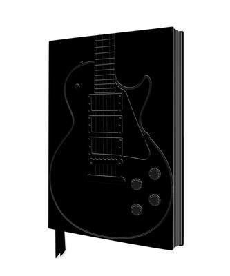 Black Gibson Guitar Artisan Art Notebook (Flame Tree Journals)