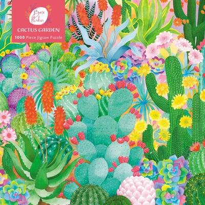 Adult Jigsaw Puzzle: Bex Parkin: Cactus Garden: 1000-Piece Jigsaw Puzzles