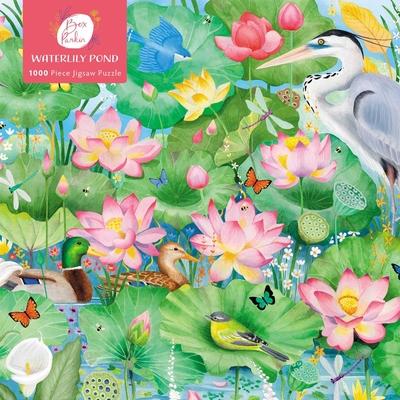 Adult Jigsaw Puzzle: Bex Parkin: Waterlily Pond: 1000-Piece Jigsaw Puzzles