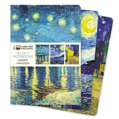 Vincent Van Gogh Set of 3 Standard Notebooks