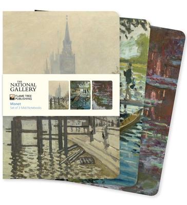 National Gallery: Monet Set of 3 MIDI Notebooks