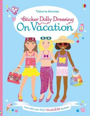 Sticker Dolly Dressing on Vacation