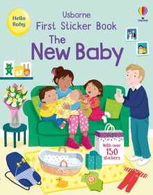 First Sticker Book the New Baby