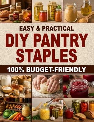 Easy & Practical DIY Pantry Staples: 100% Budget-Friendly Homemade Staples Made from Scratch to Shop Only Once a Month, Stock Up for Long-Term Storage Subscription