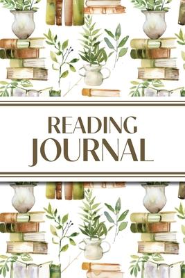 Reading Journal (Watercolour Stacked Books with Potted Plants): 6