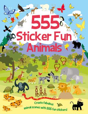 555 Sticker Fun Animals: Activity Book Subscription