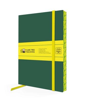Racing Green & Neon Yellow Artisan Paperback Notebook Subscription