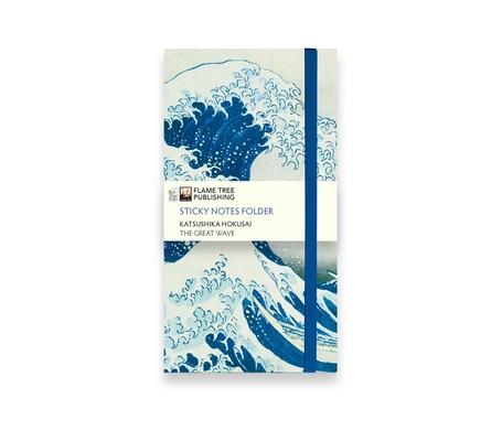 Katsushika Hokusai: The Great Wave Flame Tree Sticky Notes Folder Subscription