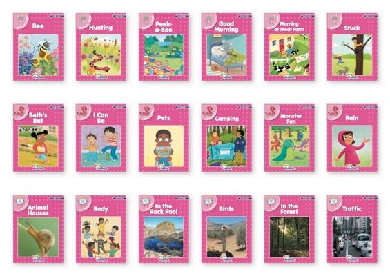 Jolly Phonics Pink Readers Complete Set: In Print Letters (American English Edition) Subscription