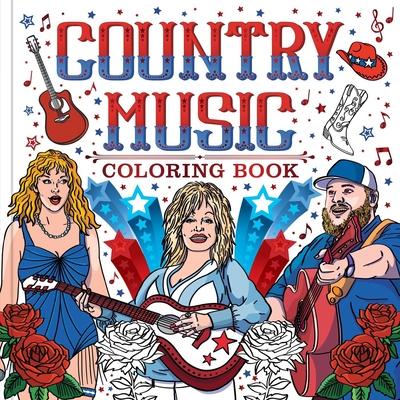 Country Music Coloring Book Subscription