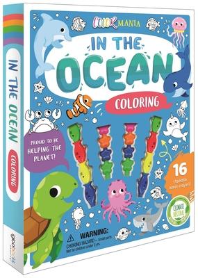 In the Ocean Coloring Set: With 16 Stackable Crayons