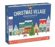 Christmas Village Advent Craft Kit: With 25 Beautifully Illustrated Buildings - Christmas Craft Subscription