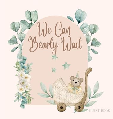 Bear Baby Shower Guest Book (hardback)