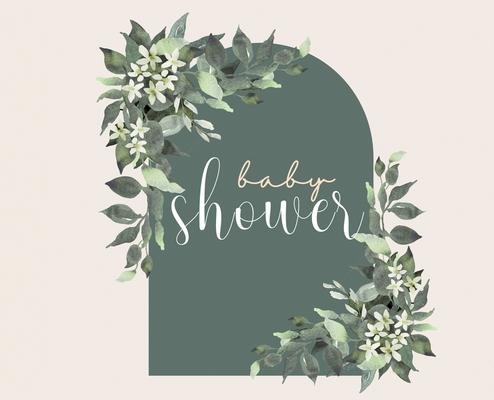 Baby Shower hardback Guest Book (landscape) Subscription