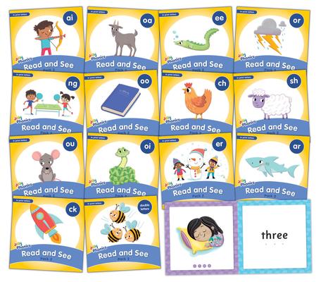 Jolly Phonics Read and See, Pack 2: In Print Letters (American English Edition)