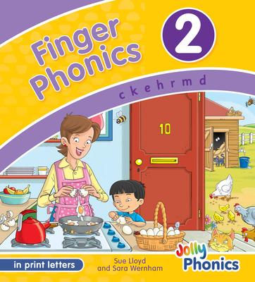 Finger Phonics Book 2: In Print Letters (American English Edition)