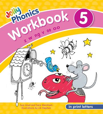 Jolly Phonics Workbook 5: In Print Letters (American English Edition) Subscription