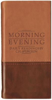 Morning and Evening - Matt Tan/Burgundy: Daily Readings by C. H. Spurgeon