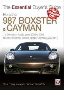 Porsche 987 Boxster & Cayman: 1st Generation: Model Years 2005 to 2009 Boxster, Boxster S, Boxster Spyder, Cayman & Cayman S