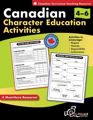 Canadian Character Education Activities Grades 4-6