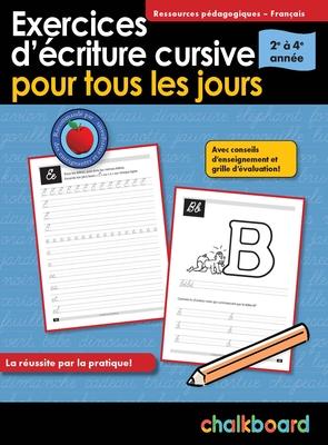 Exercices d'criture Cursive Pour Tous Les Jours 2e  4e Anne