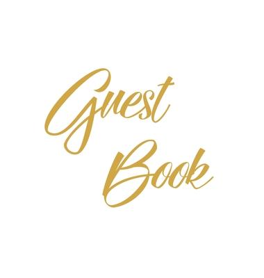 Gold Guest Book, Weddings, Anniversary, Party's, Special Occasions, Wake, Funeral, Memories, Christening, Baptism, Visitors Book, Guests Comments, Vac