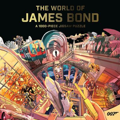 The World of James Bond 1000 Piece Puzzle: A 1000-Piece Jigsaw Puzzle