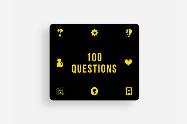 100 Questions Game: A Toolkit of 100 Questions to Spark Exciting and Meaningful Conversations