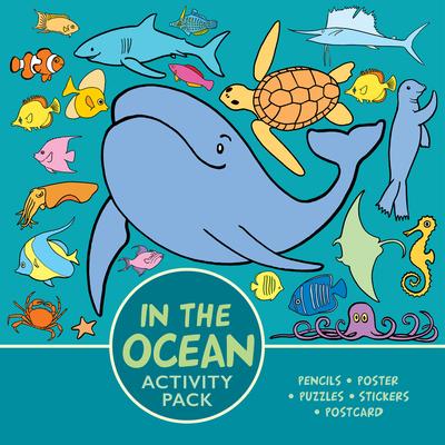 In the Ocean Activity Pack: Pencils, Poster, Puzzles, Stickers, Postcard