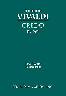 Credo, RV 591: Vocal score