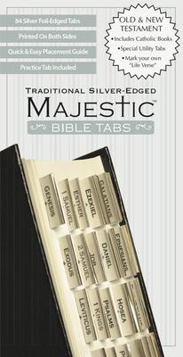 Majestic Traditional Silver-Edged Bible Tabs