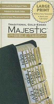 Majestic Bible Tabs Traditional Gold