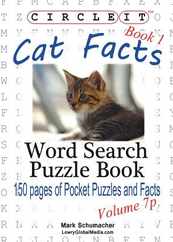 Circle It, Cat Facts, Book 1, Pocket Size, Word Search, Puzzle Book Subscription