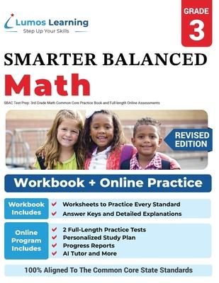 SBAC Test Prep: Smarter Balanced Study Guide With Performance Task (PT) and Computer Adaptive Testing (CAT) Subscription