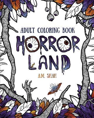 Adult coloring book: Horror Land