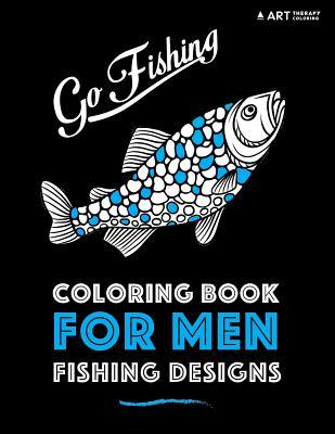 Coloring Book For Men: Fishing Designs Subscription